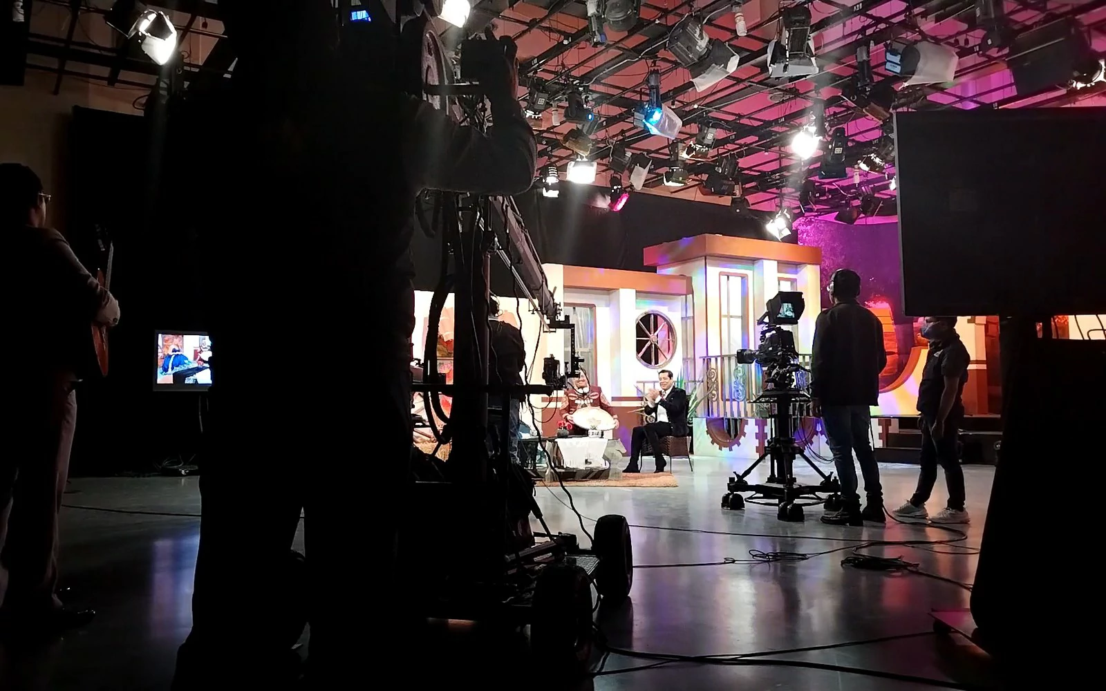 Producción televisiva y operación en foro